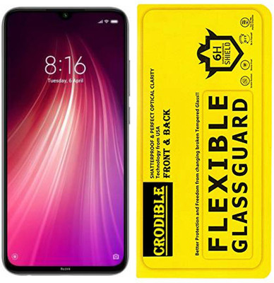 CRodible Front and Back Screen Guard for Redmi Note 8(Pack of 1)