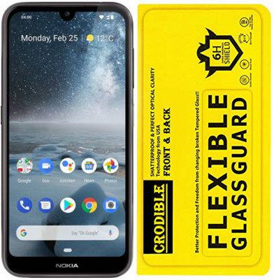 CRodible Front and Back Screen Guard for Nokia 4.2(Pack of 1)