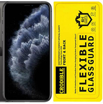 CRodible Front and Back Screen Guard for Apple iPhone 11 Pro Max(Pack of 1)