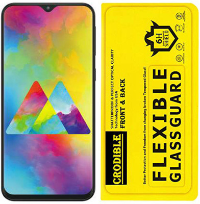 CRodible Front and Back Screen Guard for Samsung Galaxy M20(Pack of 1)
