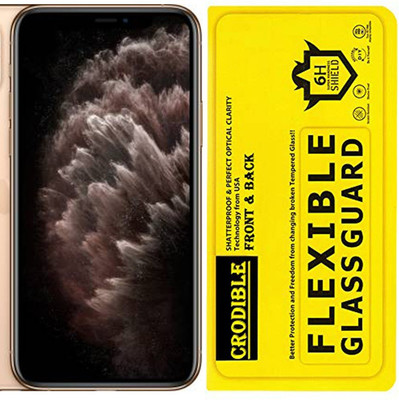 CRodible Front and Back Screen Guard for Apple iPhone 11 Pro(Pack of 1)