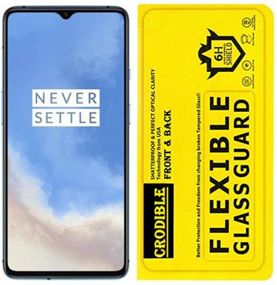 CRodible Front and Back Screen Guard for OnePlus 7T(Pack of 1)