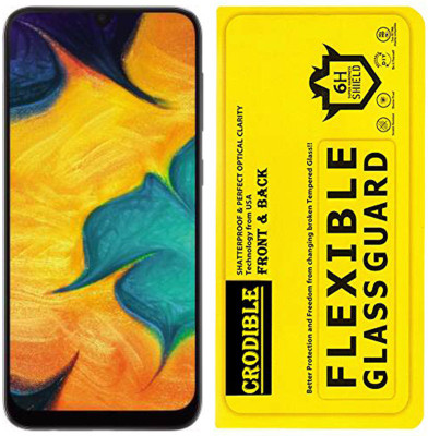 CRodible Front and Back Screen Guard for Samsung Galaxy A30(Pack of 1)