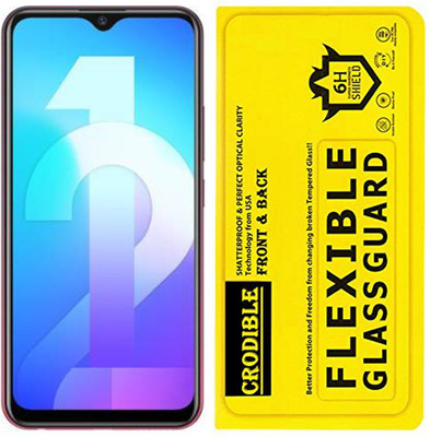 CRodible Front and Back Screen Guard for Vivo Y12(Pack of 1)