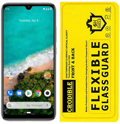 CRodible Front and Back Screen Guard for Mi A3(Pack of 1)