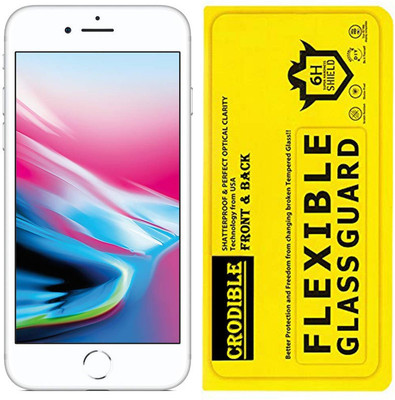 CRodible Front and Back Screen Guard for Apple iPhone 8(Pack of 1)