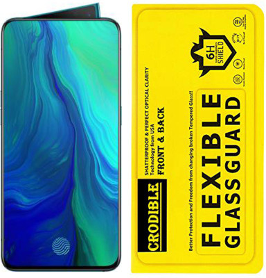 CRodible Front and Back Screen Guard for OPPO Reno 10x Zoom(Pack of 1)