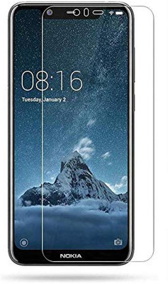 DSCASE Tempered Glass Guard for Nokia 8.1(Pack of 1)