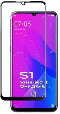 DSCASE Edge To Edge Tempered Glass for VIVO S1(Pack of 1)