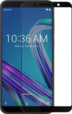 LIKEDESIGN Edge To Edge Tempered Glass for Asus Zenfone Max Pro M1(Pack of 1)