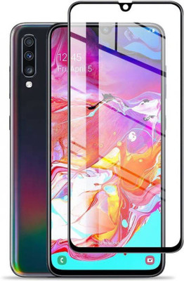 LIKEDESIGN Edge To Edge Tempered Glass for Samsung Galaxy A70(Pack of 1)