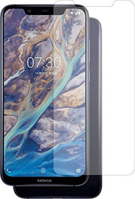 DSCASE Tempered Glass Guard for Nokia 8.1(Pack of 1)