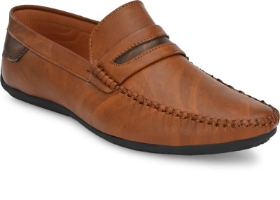 FENTACIA Casual Shoe: Loafers For Men(Tan)