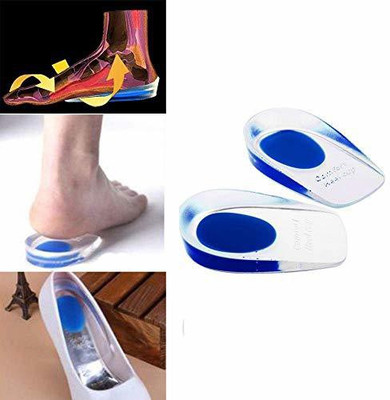 smile4u PACK OF 2 Silicone Gel Heel Protector Insole Cups Insole