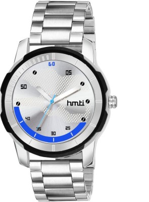 HMTI HM-1969 White Stainless Steel Strap Quartz Boys Analog Watch  - For Men