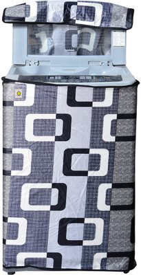 YELLOW WEAVES Top Loading Washing Machine  Cover(Width: 58.5 cm, Multicolor)