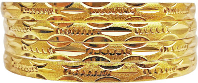 Shopinclass Alloy Bangle Set(Pack of 4)