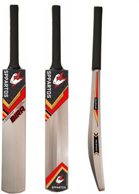 Sppartos BIRA Full Size Kashmir Willow Cricket  Bat(1100-1200 g)