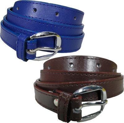 QUEERY Women Casual Multicolor Artificial Leather Belt
