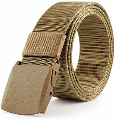 URFA Men Casual Gold Nylon Belt