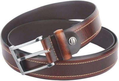 chakradhar Distributors Men Casual Brown Genuine Leather Belt