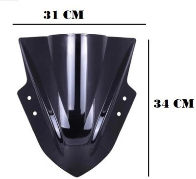 P A WINDSCREEN Bike Headlight Visor
