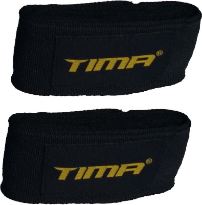 TIMA Elastic Cotton Handwraps-Boxing, Kickboxing Black Boxing Hand Wrap(Black, 108 inch)