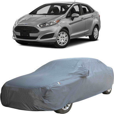 Oshotto Car Cover For Ford Fiesta (With Mirror Pockets)(Grey)