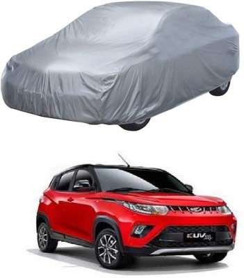 Kavach Car Cover For Mahindra KUV100 (With Mirror Pockets)(Silver)