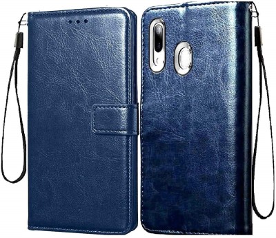 COVERNEW Flip Cover for Mi Redmi Y3/ Redmi 7(Blue, Magnetic Case, Pack of: 1)