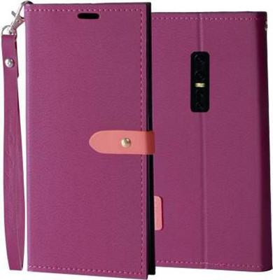 YAYAVAR Flip Cover for Vivo V17 Pro(Pink, Shock Proof, Pack of: 1)