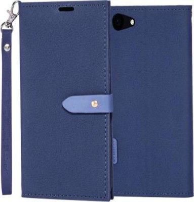 Wynhard Flip Cover for Vivo V5(Blue, Grip Case, Pack of: 1)