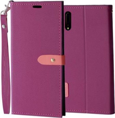 Wynhard Flip Cover for Vivo V11 Pro(Pink, Grip Case, Pack of: 1)