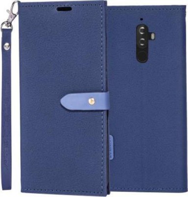 Wynhard Flip Cover for Lenovo K8 Note(Blue, Grip Case, Pack of: 1)