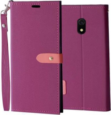 Krofty Flip Cover for Mi Redmi 8A(Pink, Grip Case, Pack of: 1)