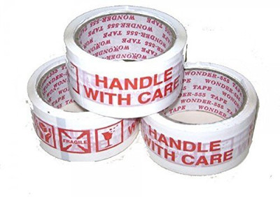 etipl Single Sided Automatic Tape (Manual)(Set of 3, White, Red)