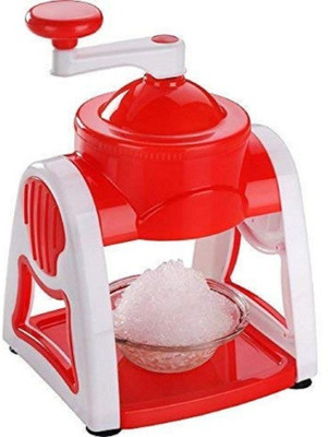 SILVERSHOP INDIA SilverShopIndia Manual Red/White Gola Maker Slush Maker for Crushed ice Indian Dessert BPA Free Food Grade Plastic Vegetable & Fruit Grater & Slicer(1 chopper)
