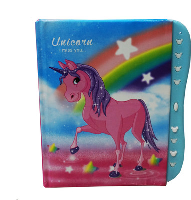 Dhinchak Secret diary A6 Diary ruled 100 Pages(Blue, Orange, Pink)
