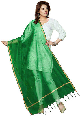 Shri Ram Creations Art Silk Solid Women Dupatta