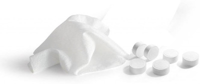 NE Soft Magic Coin Tissue Wipes Facial Tissues, Magic Napkin Expands With Water (10 Pcs)(10 Tissues)