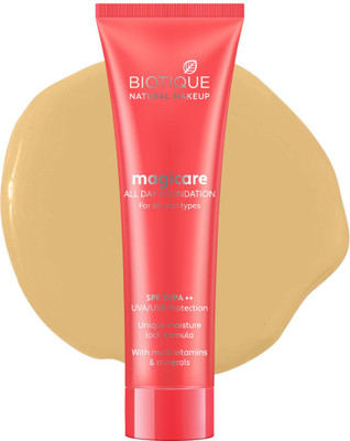 BIOTIQUE Magicare All Day  Foundation(Gypsum, 30 ml)
