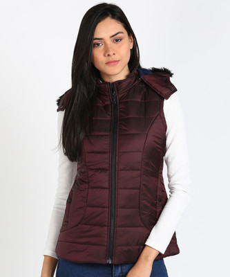 Duke Sleeveless Solid Women Jacket