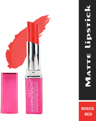 Cameleon Long Lasting Matte Lipstick(Rogue Red, 3.8 g)