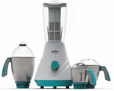 Kenstar Fusion Pro 750 Mixer Grinder (4 Jars, White)