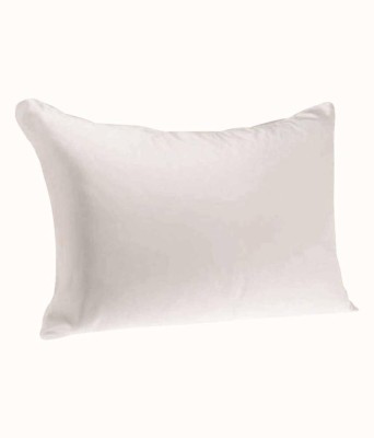 INARAMARKETING Polyester Fibre Solid Sleeping Pillow Pack of 1(White)