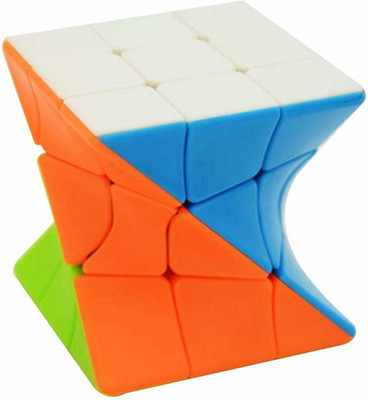 Shivsoft High Stability Stickerless Twist Cube - 3x3x3 Speed Cube(1 Pieces)