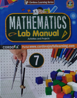 Cordova Mathematics Lab Manual ( Activities And Project ) For Class -7 For ( 2020-2021) Examination(Paperback, Noor Mohammad)