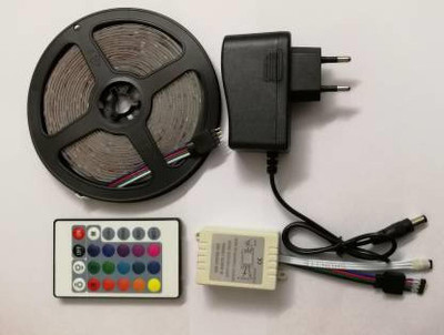 HUTAIB 150 LEDs 5 m Multicolor Color Changing Strip Rice Lights(Pack of 1)