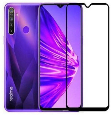 BRENZZ Edge To Edge Tempered Glass for Realme 5(Pack of 1)