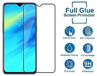 Dainty Edge To Edge Tempered Glass for Realme 5, Realme 5s, Realme c11, Realme c12, Realme c25(Pack of 1)